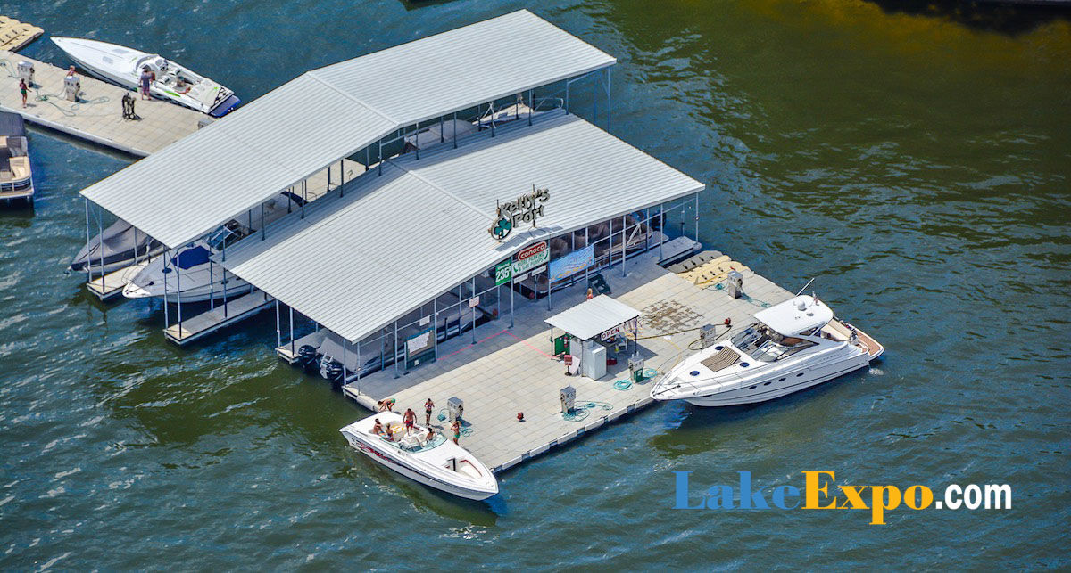 Filling Up At Kelly's Port Marina